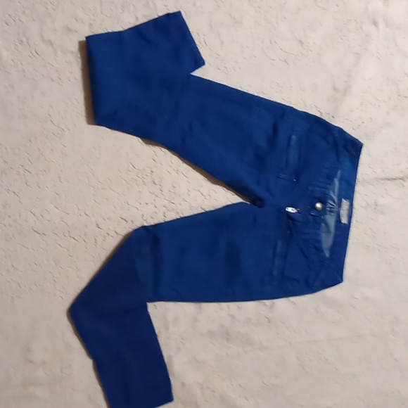 Free People blue motocross style pant low rise - Picture 6 of 13